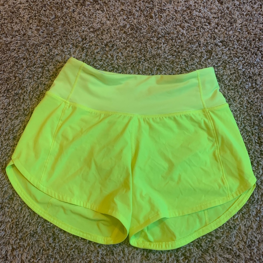 Lululemon Highlight Yellow Speed Ups
